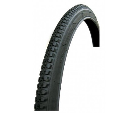 28 x 1 1/2 40-635 Black Roadster Tyre Vintage Raleigh BSA Humber Philips + FREE TUBE Woods valve DU